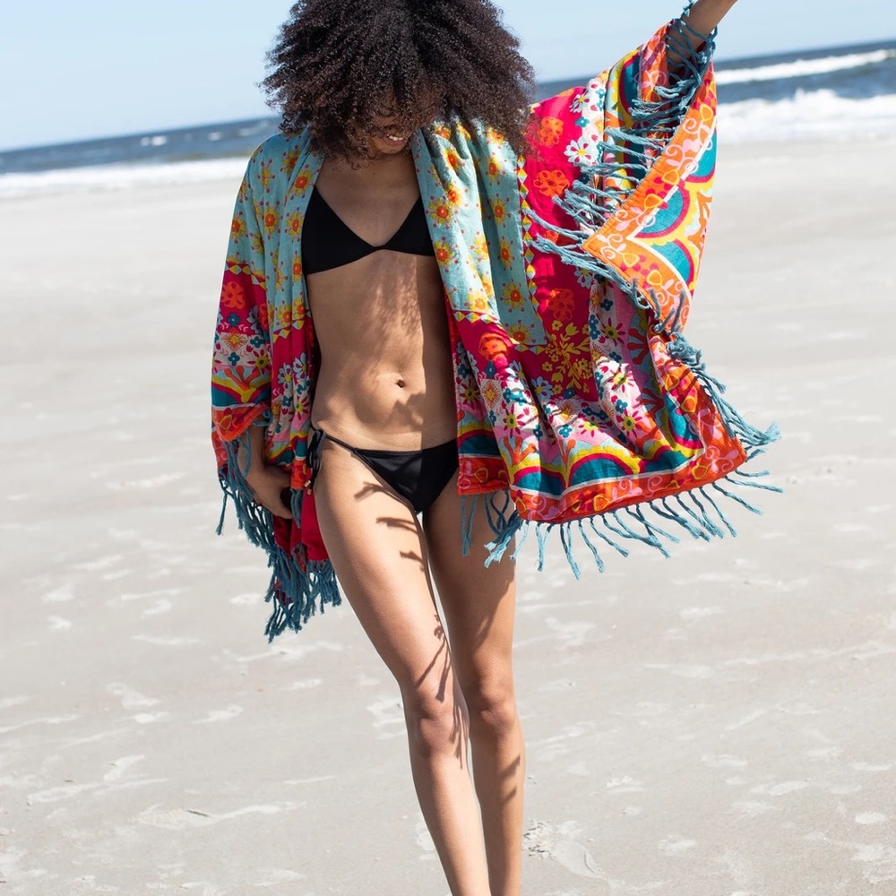NWT Natural Life towel poncho
